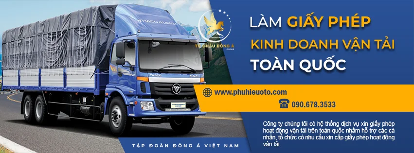 Làm giấy phép kinh doanh vận tải tại Lâm Đồng