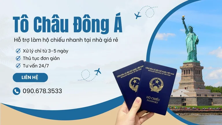 Làm Hộ Chiếu (Passport) Online Nhanh Tại Vĩnh Phúc 
