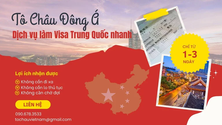 Dịch Vụ Làm Visa Trung Quốc Nhanh 
