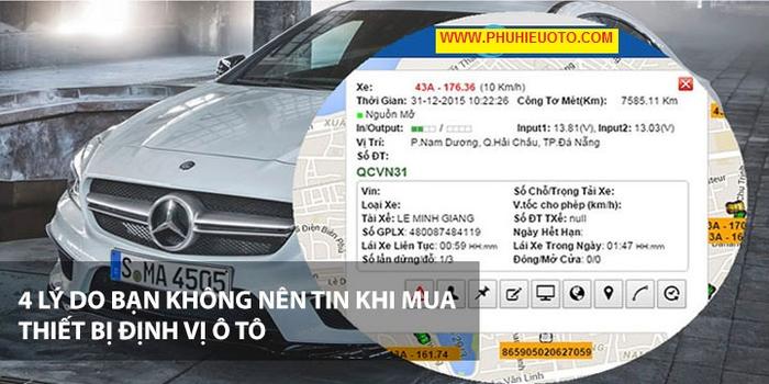 THIẾT BỊ ĐỊNH VỊ Ô TÔ TRONG QUẢNG CÁO TRÊN XE Ô TÔ