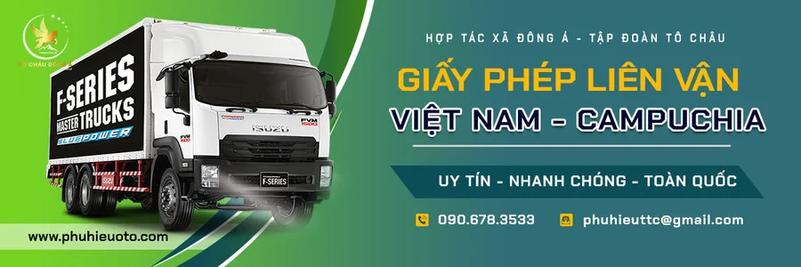 Làm giấy phép liên vận Việt Nam Campuchia Hồ Chí minh