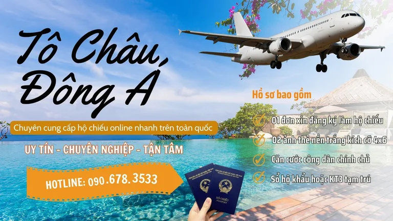 Làm Hộ Chiếu (Passport) Online Nhanh Tại Thanh Hoá 