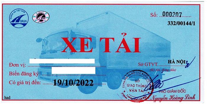 phù hiệu xe tải 2018 tại hồ chí minh