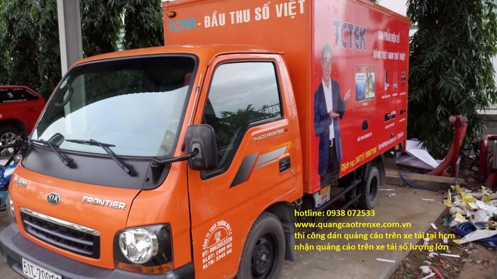 QUẢNG CÁO TRÊN XE TẢI TẠI HỒ CHÍ MINH,HÀ NỘI