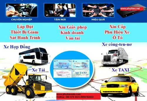 Dịch vụ làm phù hiệu, lắp đặt định vị ô tô tại Quảng Ninh Tốt Nhất