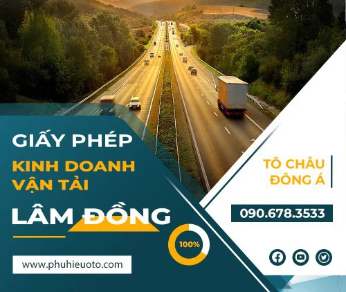 Làm giấy phép kinh doanh vận tải tại Lâm Đồng