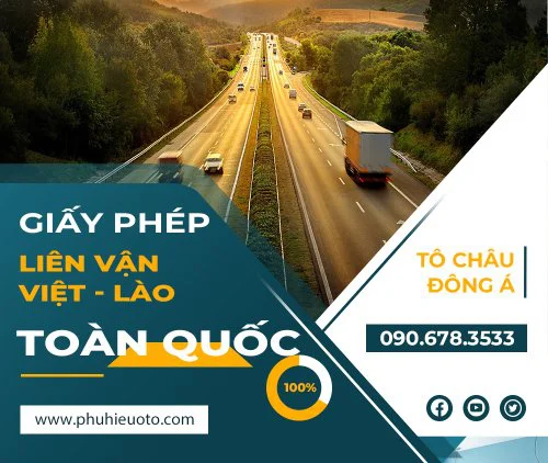 Làm giấy phép liên vận Việt Nam Lào toàn quốc