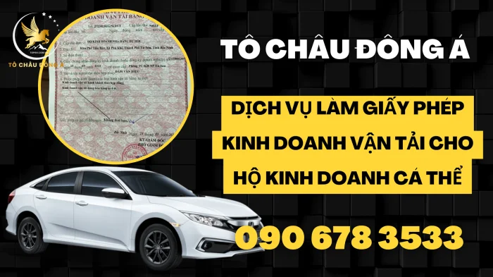 Dịch vụ làm giấy phép kinh doanh vận tải bằng ô tô tại Hà Nội