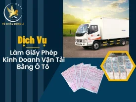 Dịch vụ làm giấy phép kinh doanh vận tải bằng ô tô tại Hồ Chí Minh