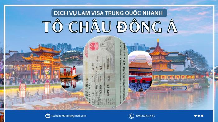 Dịch Vụ Làm Visa Trung Quốc Tại Bắc Giang 