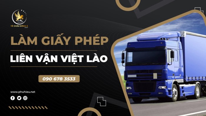 Giấy phép liên vận Việt - Lào 