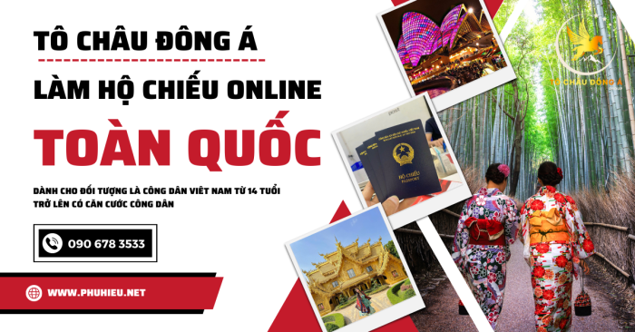 Làm Hộ Chiếu (Passport) Online Nhanh Tại Thái Bình