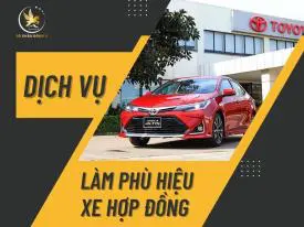 Phù hiệu hợp đồng cho xe chạy Grabcar, Becar tại Hồ Chí Minh