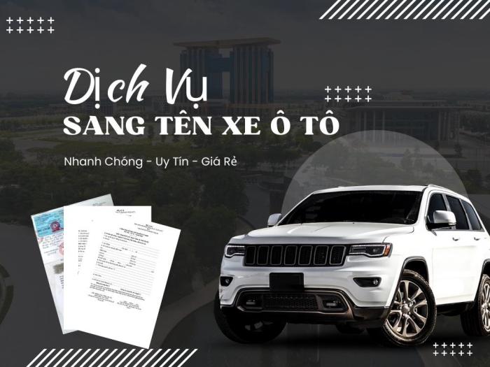 Sang tên xe ô tô Đà Nẵng giá rẻ nhất