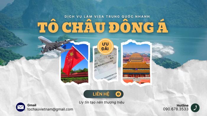 Visa Du Lịch Trung Quốc - Trọn gói, Không Phát Sinh 