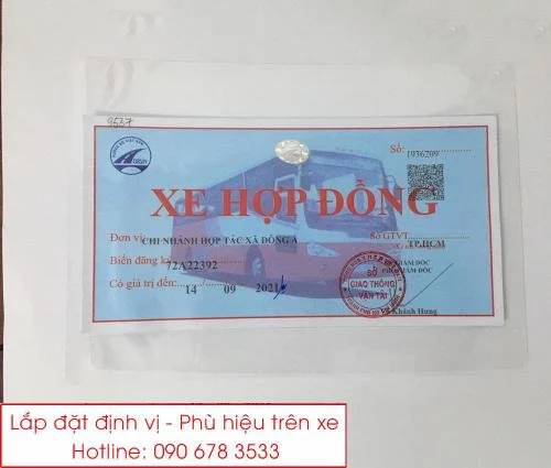 Dịch vụ làm phù hiệu xe ô tô chất lượng, nhanh chóng tại Đồng Nai